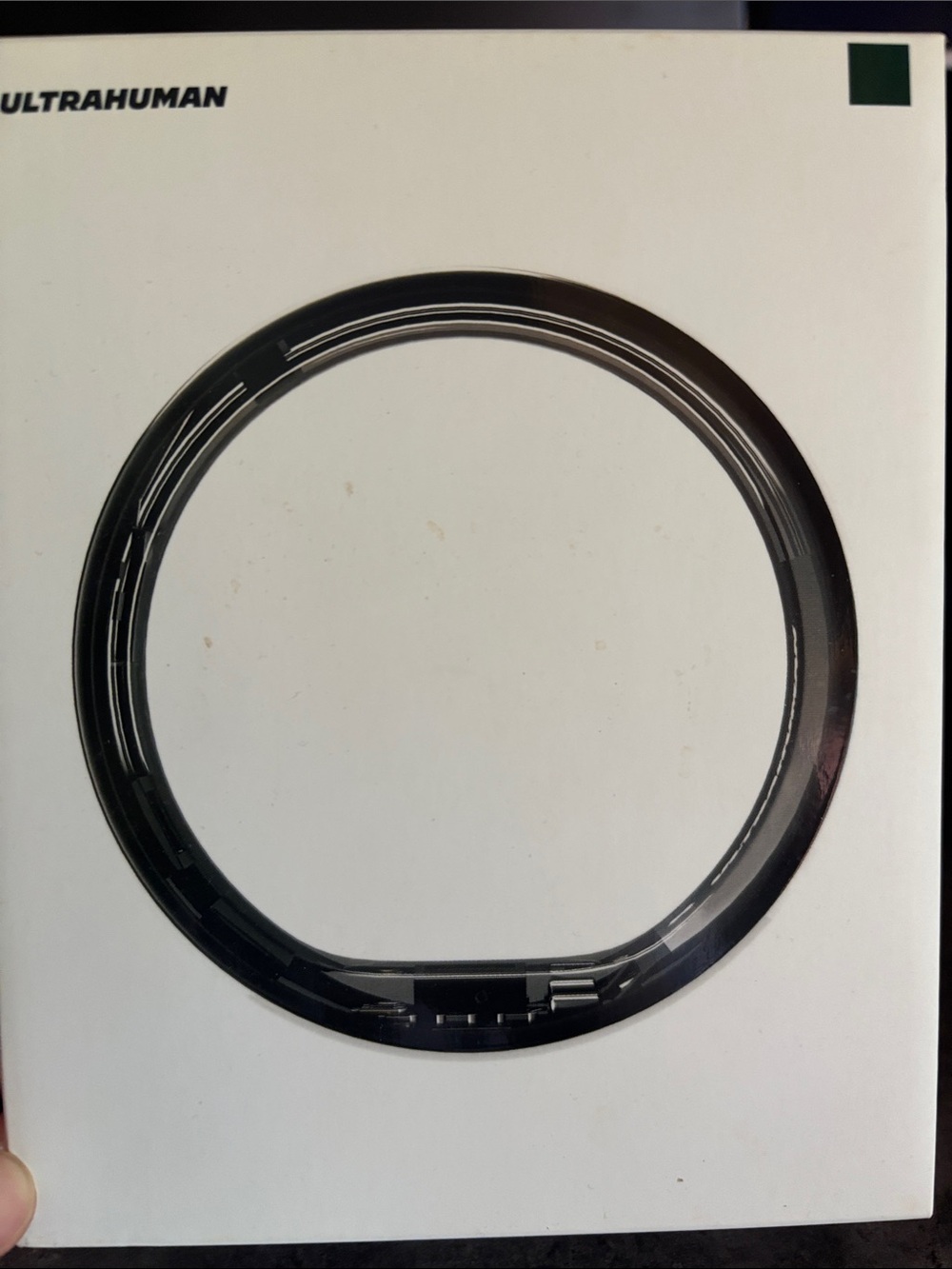 ULTRAHUMAN Ring Fitness Tracker - Silver Size 8